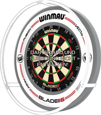     WINMAU Bristle LED Dartboard Beleuchtung Lighting System Plasma LED Light