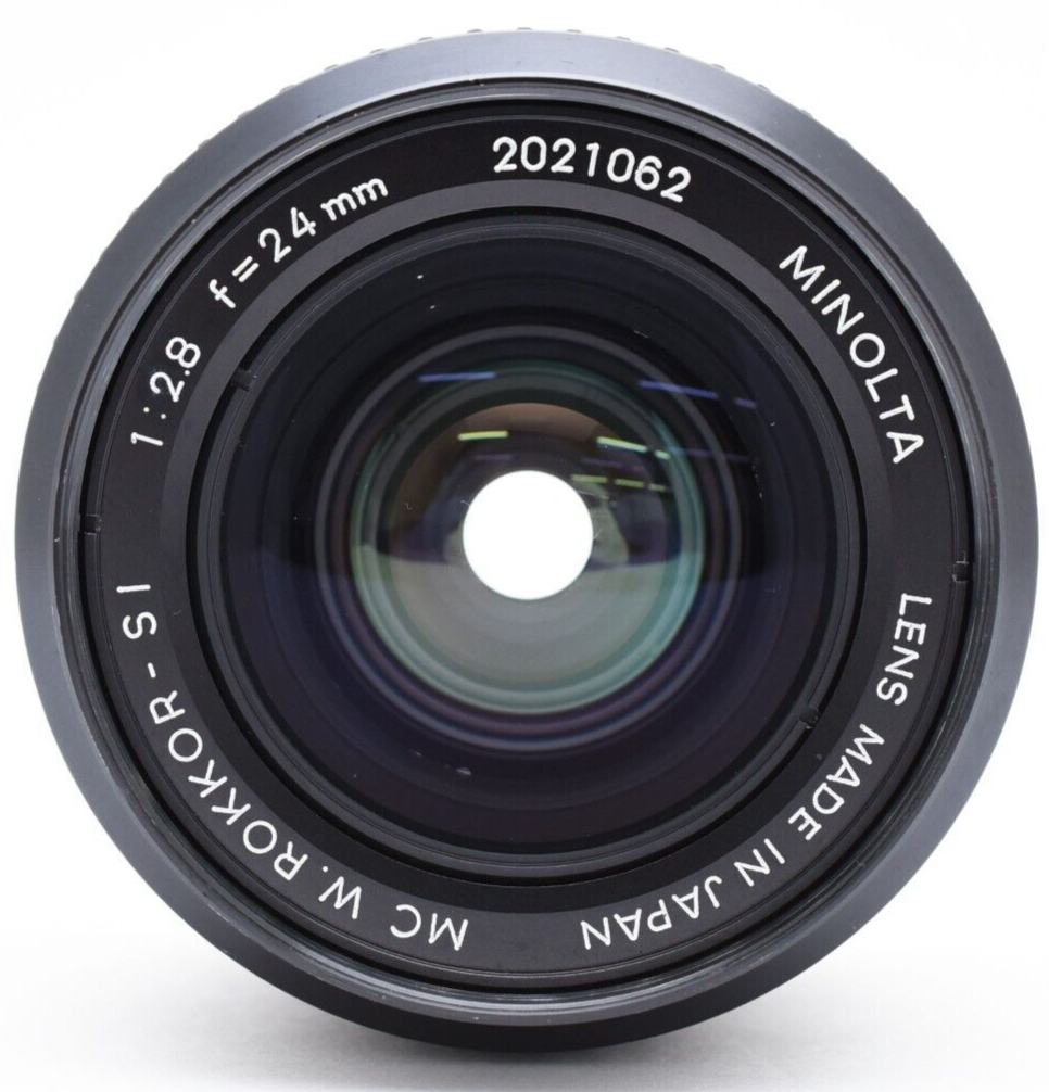 ☆美品☆ Minolta MC W.Rokkor 24mm F/2.8 8030 EXC +5