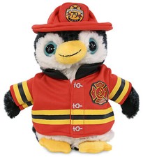 PLUSH FIREMAN - SUPER-SOFT PLUSH - PENGUIN