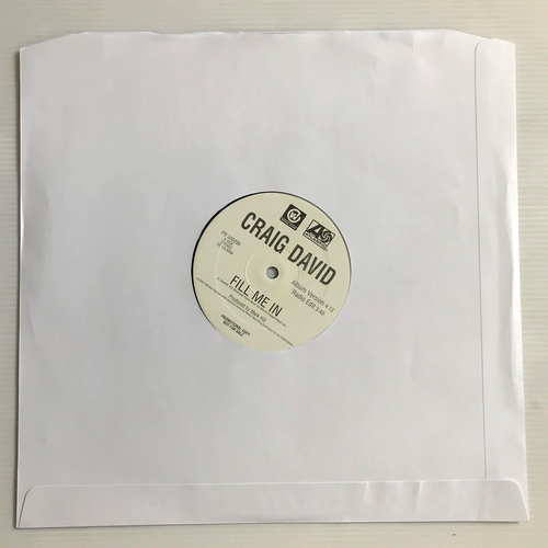 Craig David - Fill Me In - Vinyl 12 US PROMO Album Version and Acapella UKG - Picture 3 of 3