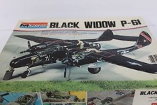 Monogram 1/48 Northrop P-61 Black Widow WWII NIght Fighter -  kit #7546  OPEN