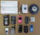 Lot Of Cellphones, Cassette Sony Cd & Mp3 Players And 3D Glasses - Motorola Razr