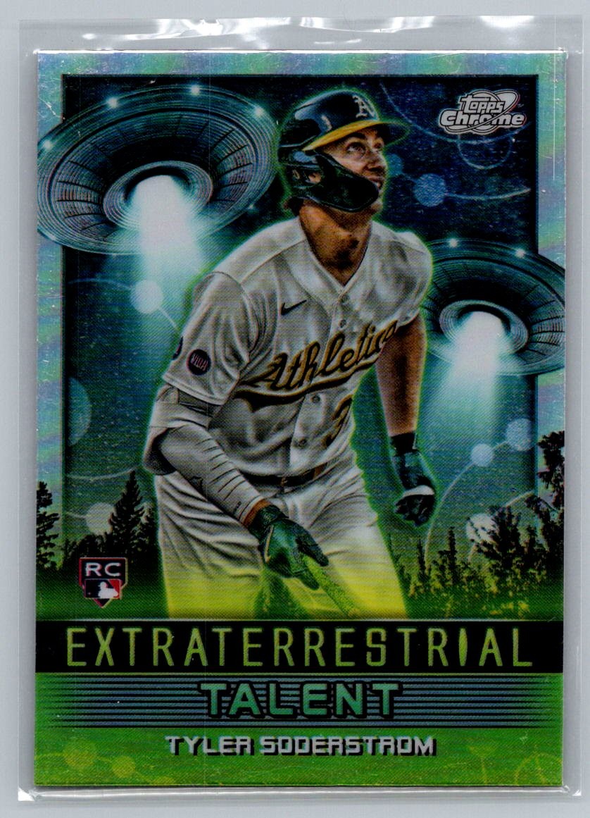 2024 Topps Chrome Cosmic Tyler Soderstrom Extraterrestrial Talent #ET-25 A's