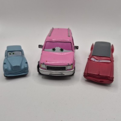 Disney Pixar Cars Toy Lot Frank Pinkerton Diecast Moving Wheels Minis PVC...