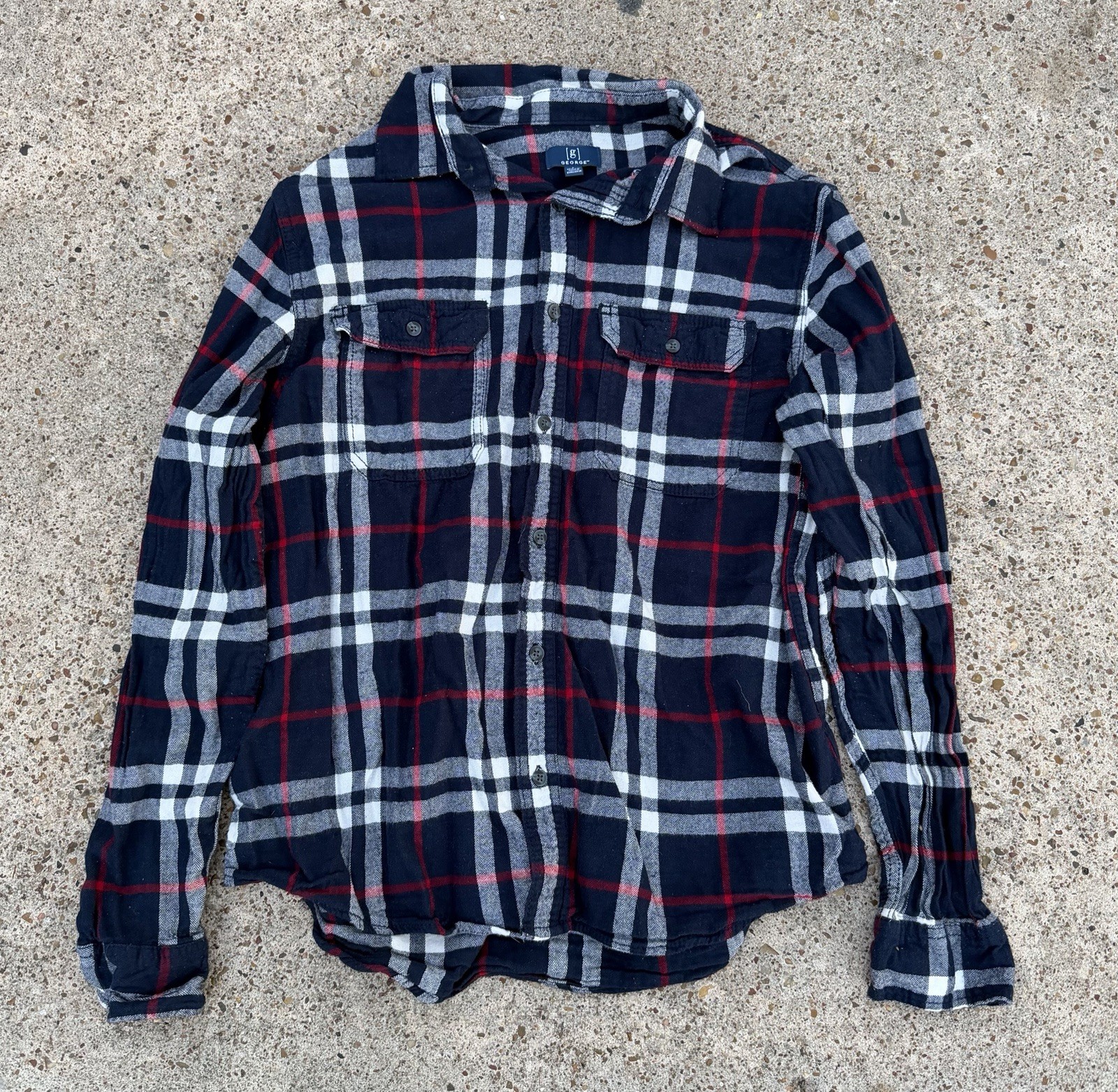 Flannel Bundle Size Large (5) Button Ups - image 4