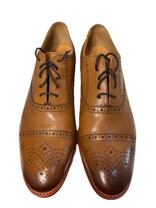 Warfield & Grand Gabeillo Leather Oxfords Shoes Brown Mens Sz 11.5 Warfield & Grand Gabeillo Leather Oxfords Shoes Brown Mens  main image 4