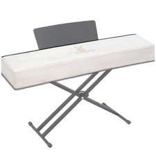 Piano Keyboard Dust Cover with Music Stand Opening of Zipper Design, Dust Pro...