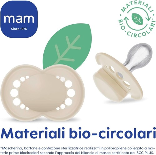 MAM Original Night Ciuccio Luminoso in Set da 2, in Silicone SkinSoft con Custod - Foto 4 di 6