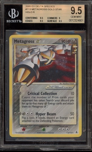 Metagross ★ graded BGS 9.5 for sale on eBay