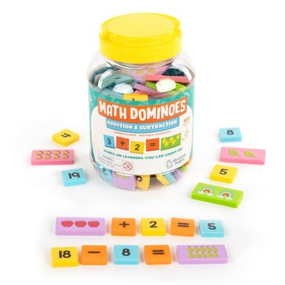 Math Dominoes Addition & Subtraction - Math Preschool Activities for Classroo...