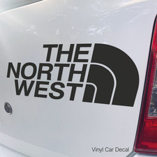 The North West Sticker Decal Vinyl Car Van Window Bumper JDM DUB EURO UK
