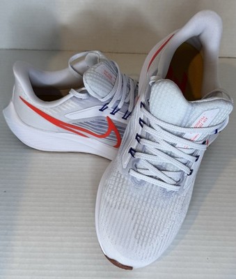 Size 8.5 - Nike Air Zoom Pegasus 39 Grey Bright Crimson