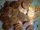 1 Pound Of Red B.U. Lincoln Wheat Cents Various Dates