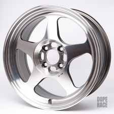 1pc Rota Slip Stream - 16x7 40mm 4x100 67.1 Hub Wheelsrims Rf Gunmetallic