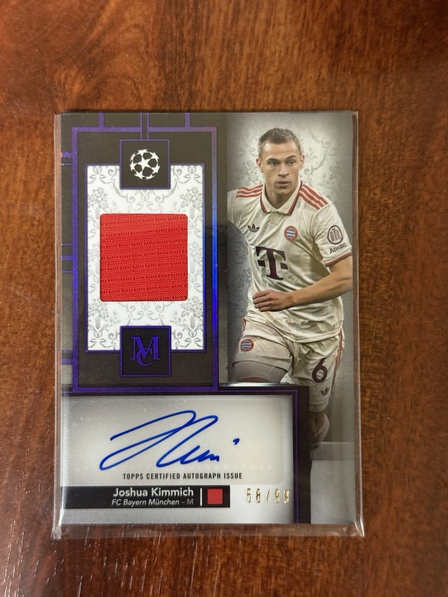 2024-25 Topps Museum Collection Joshua Kimmich Autograph Relic
