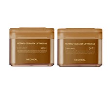 2 x MEDIHEAL Retinol Collagen Lifting Pad 100 Pads from Korea