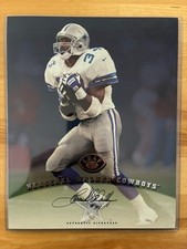 1997 Leaf Signature Jumbo Autographed 8x10 Herschel Walker Cowboys-Heisman UGA
