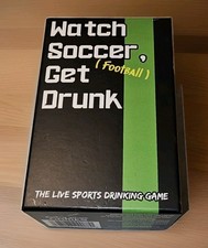 Watch Soccer, Get Drunk - The Live Soccer Drinking Game For Friends New In Box