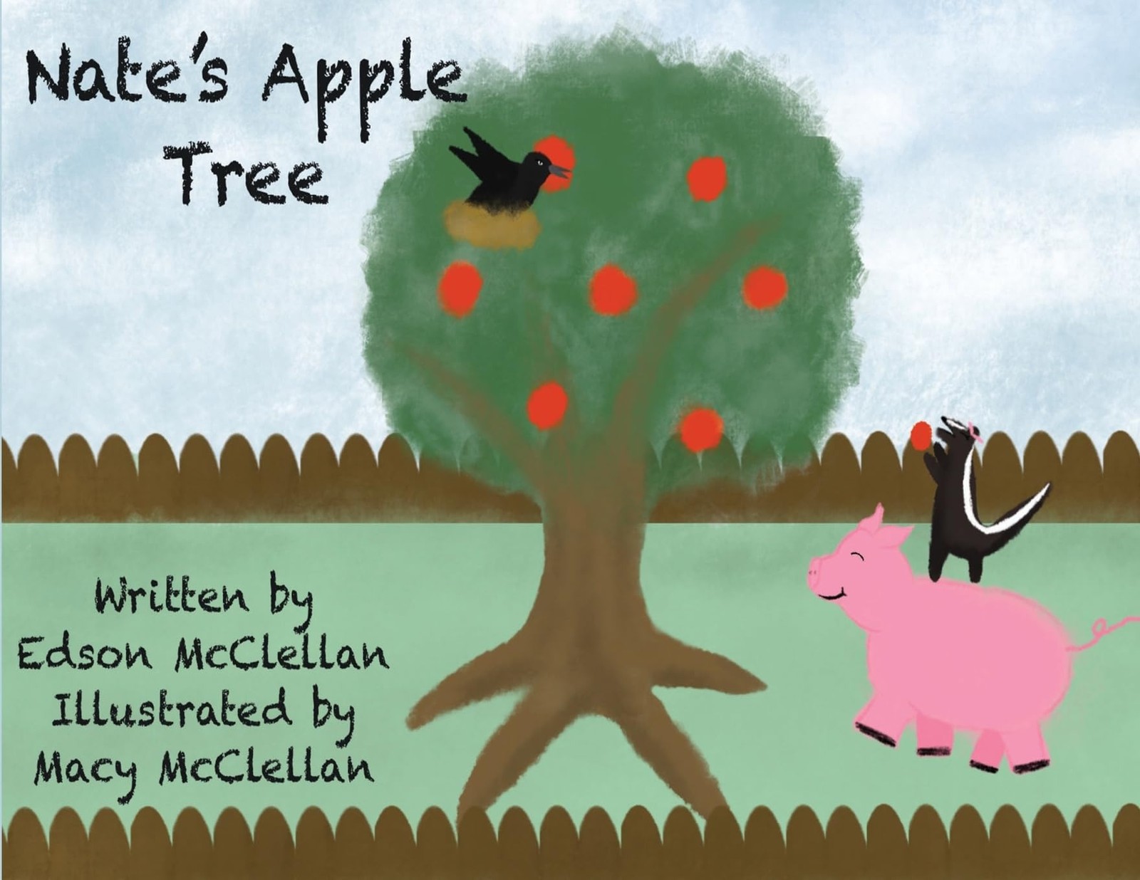 Nate's Apple Tree.by McClellan  New 9781838759919 Fast Free Shipping**