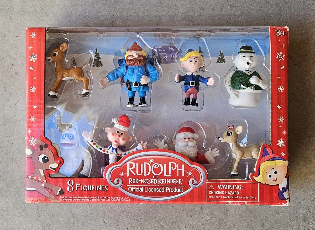 希少　ルドルフ　赤鼻のトナカイ　RUDOLPH フィギュア　4体 セット Rudolph the Red-Nosed Reindeer Action Figures for sale | eBay