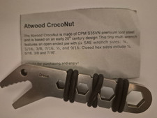 Peter Atwood Croconut CPM S35VN Premium Tool Steel
