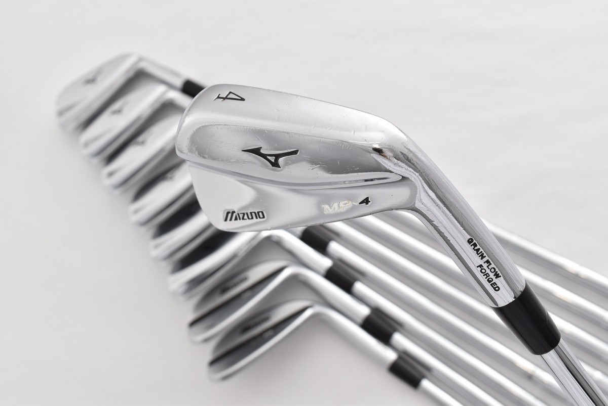 ミズノ・MIZUNO MP-R4 QUAD CUTGROOVES 60°/08° Mizuno Quad Single 6 iron w/ Graphite Stiff - Clubs n Covers