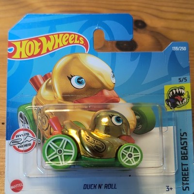 Hot Wheels Duck N' Roll  Treasure Hunt Street  Beasts  Goldene Ente 