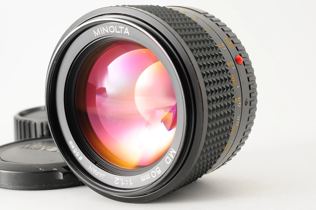 Minolta 50mm Focal f/1.2 Camera Lenses for sale | eBay