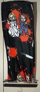 Chucky Halloween Plush Throw Blanket NEW Bride Of Chucky