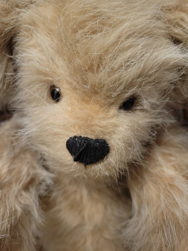 Vintage Jointed Genuine Mohair Bear Jan Vickery - Palm Beach Estate - Picture 3 of 13