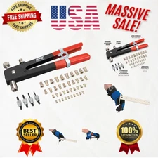 Professional Rivet Nut Gun Kit - 45PC & Ergonomic Design for Heavy-Duty Tasks