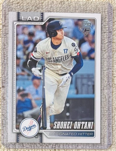 2026 Topps Series 1 - Shohei Ohtani Companion Card/Image Variation - Dodgers
