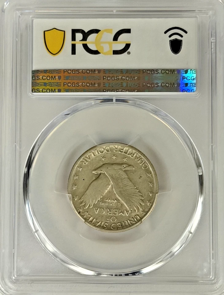 1930-P Standling Liberty Quarter - PCGS XF40 25C - Image 3 of 4