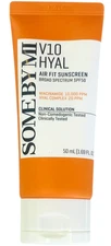 SOME BY MI V10 Hyal Air Fit Sunscreen - 1.69oz, 50ml - With SPF 50 UV Protection