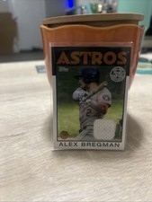 2021 Topps - 1986 Topps Baseball Relics Alex Bregman #86R-AB (MEM)
