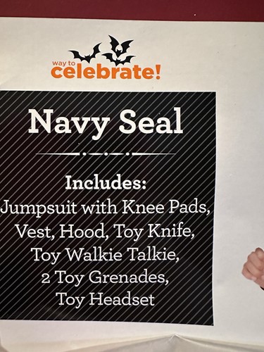 Nuevo Disfraz de Halloween Navy Seal de Way to Celebrate Niños Talla Mediana (8) - Imagen 6 de 7