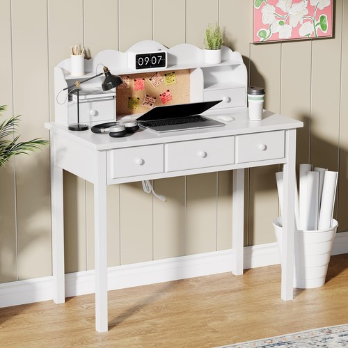 Home Office Furniture Writing Desk, 36 Inch Computer Work Station with Detach... - Picture 7 of 9