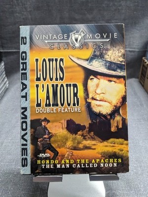 Louis L'Amour Double Feature DVD 2003 Hondo & The Apaches Man Called Noon
