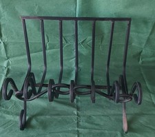 BRUCIALEGNA CULLA BRACIERE IN FERRO BATTUTO ARTIGIANALE PORTALEGNA