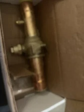 Brass Mueller Refrigeration Cyclemaster Ball Valve AC17866 1-3/8 w/ ACCESS VALVE