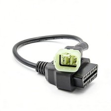 OBD2 Adapter Fit for KTM 6 Pin to 16Pin Motor...