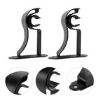 2pcs Curtain Fittings Curtain Rod Holder Accessory Fixing Shelf