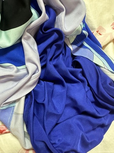 Emilio Pucci dress in a popular pattern new fashion women blue color cute blue - Picture 4 of 12