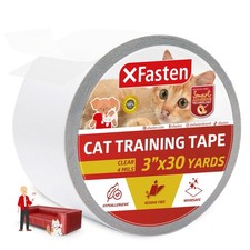 Anti-Scratch Cat Training Tape, 3-Inches x 30-Yards - Door, Couch, Furniture ...