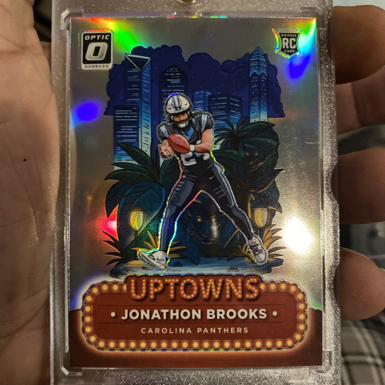 2024 Panini Donruss Optic - Uptowns Jonathon Brooks #13 (RC)