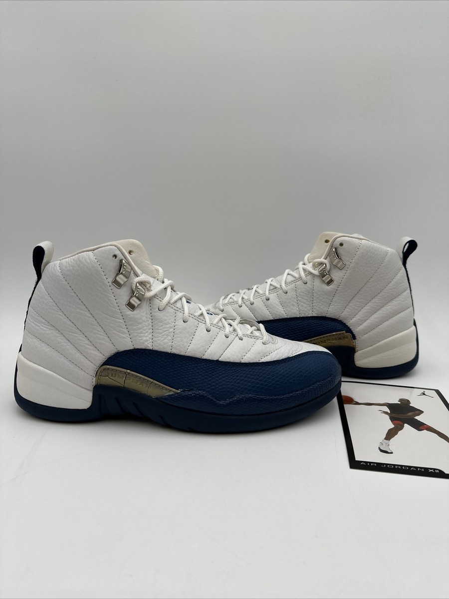 靴 NIKE AIR JORDAN 12 RETRO French Blue Air Jordan Kids' 12 Retro French Blue (PS) – Puffer Reds