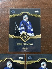 Josh Fleming Rookie Card 2025-26 OnIt Timeless #B-11 Penn State Ice Hockey. rookie card picture