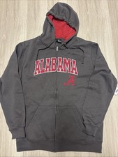 NWT Men s Large Alabama Crimson Tide Colosseum Athletics Full Zip Sweatshirt