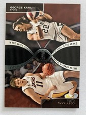 2008-09 Topps In the Genes #IG2 Coby Karl/George Karl