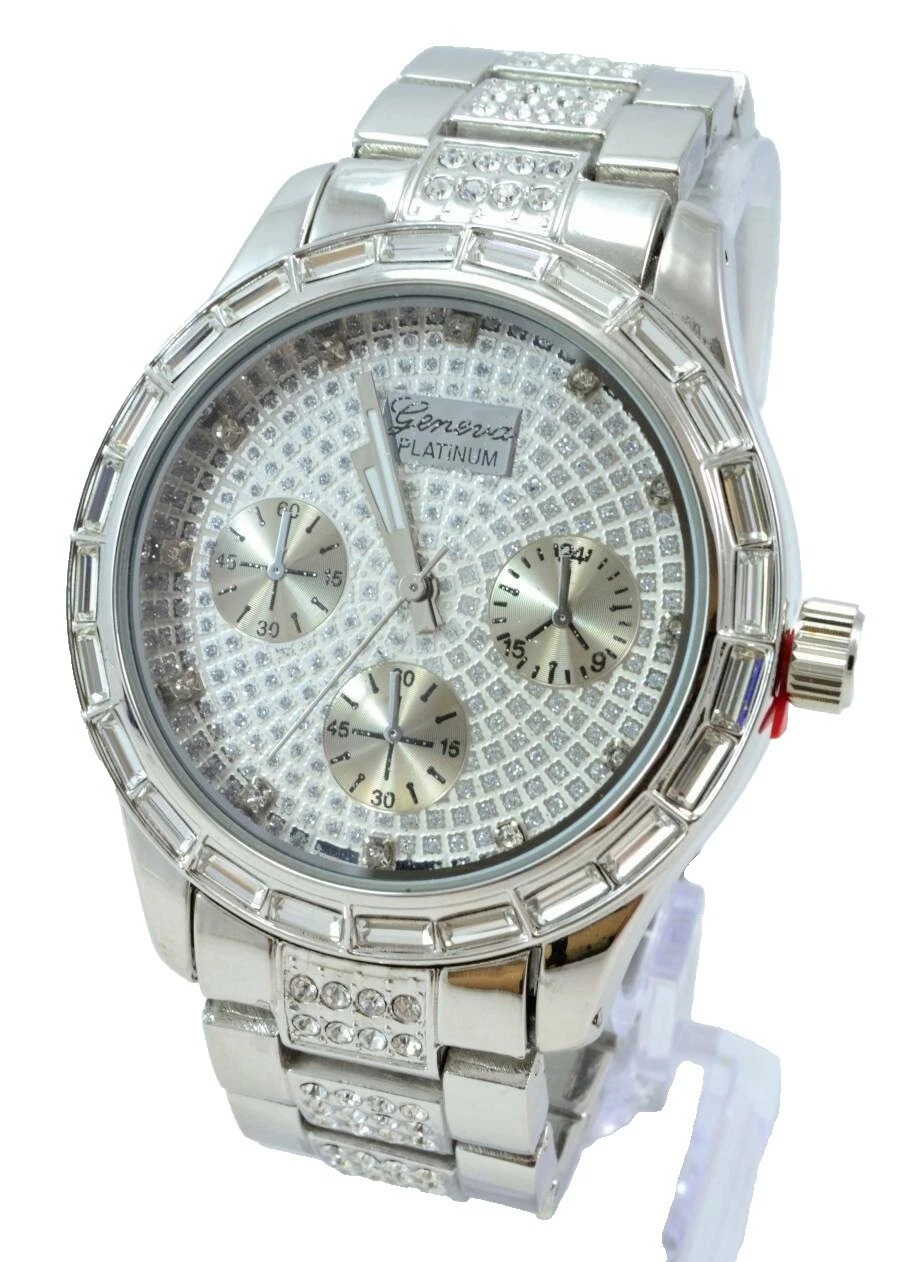 Chapado en Plata de Acrílico Joyería para Hombre